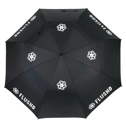 FLUSHD 64 inch Double Canopy Golf Umbrella